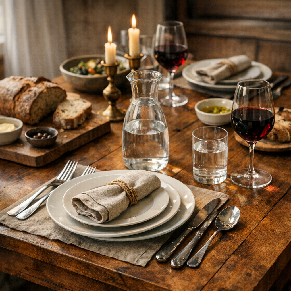 L’art de la table donne du goût à la façon de recevoir