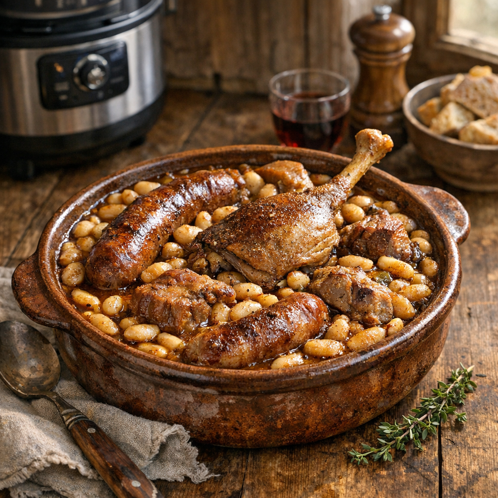 Je prépare un cassoulet au Cookeo facile et vraiment généreux