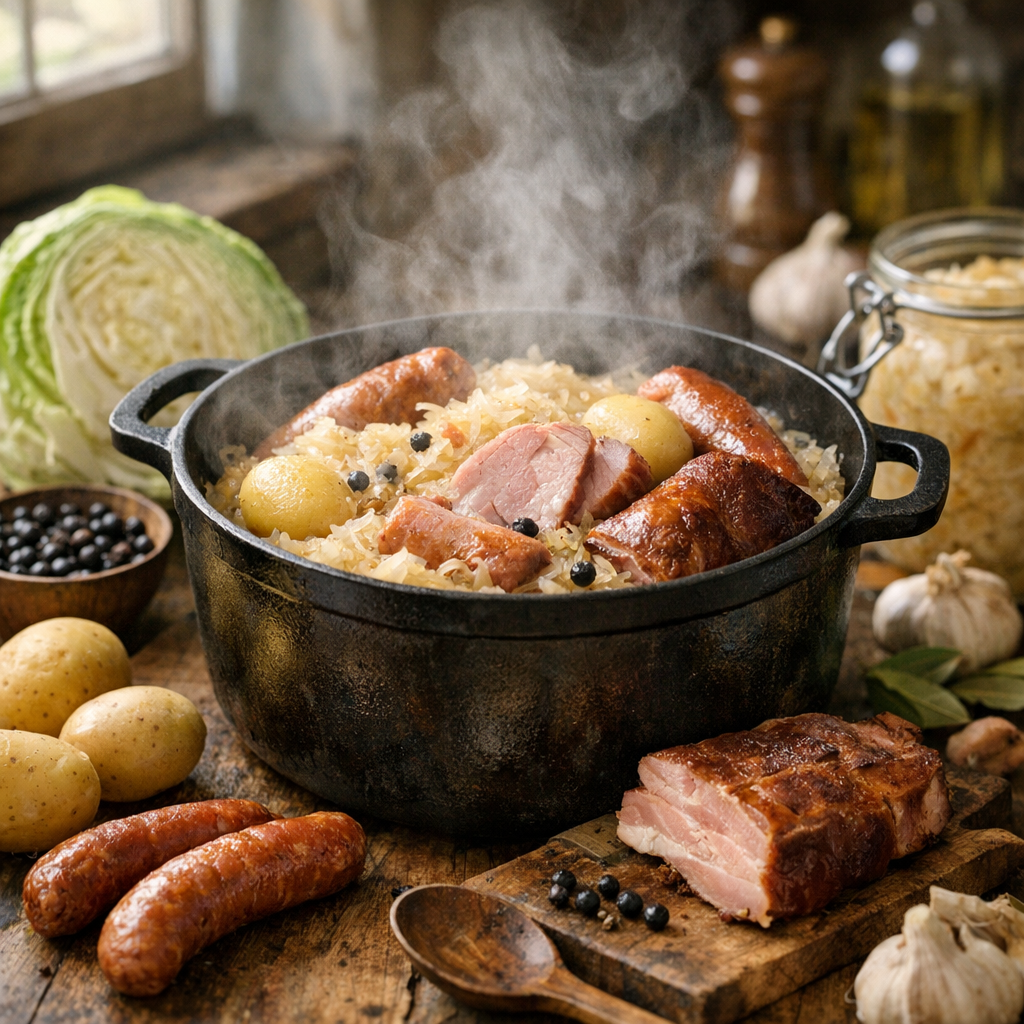 Comment réussir une choucroute maison, du chou à l’assiette