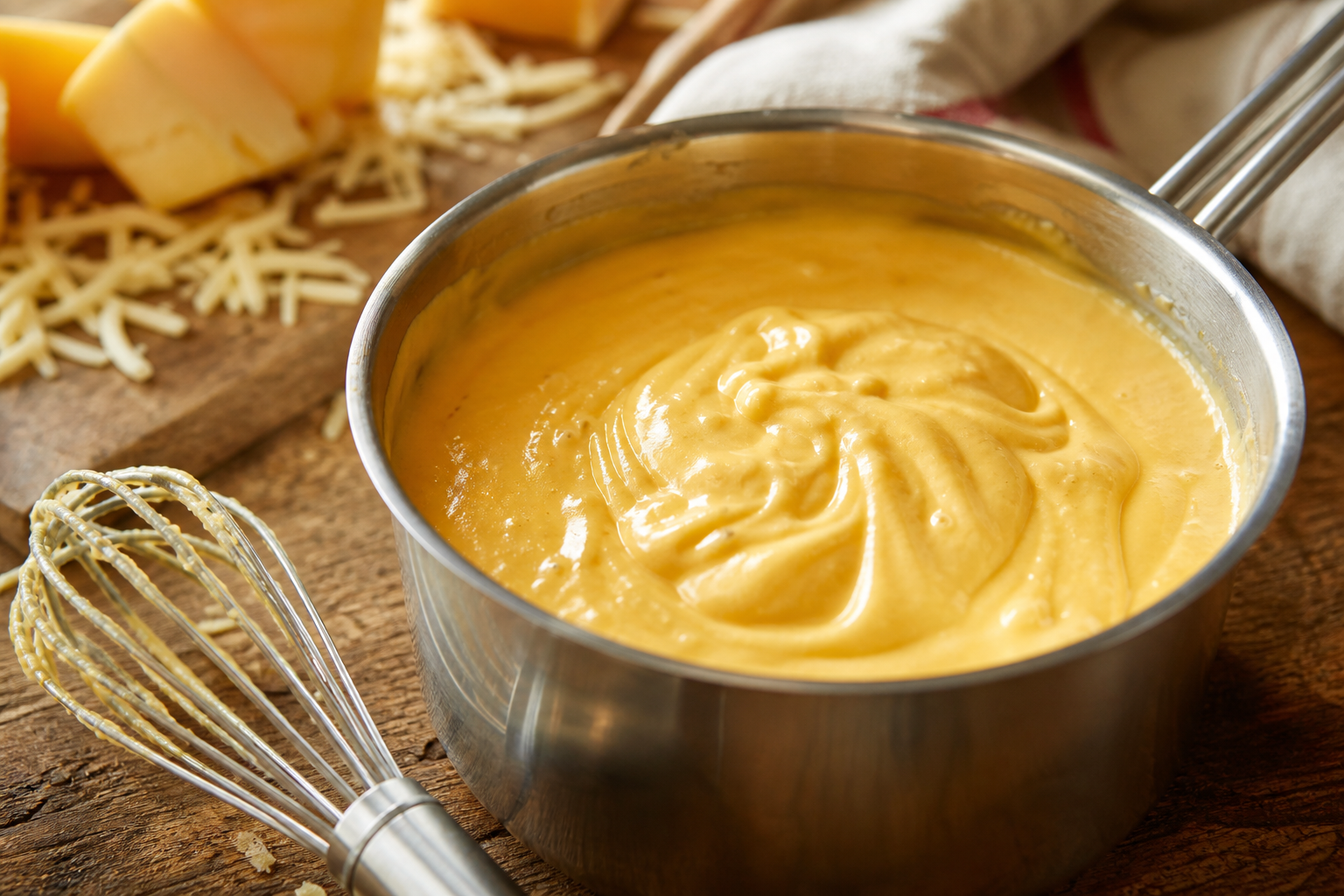 Voici comment faire une sauce fromage lisse et onctueuse
