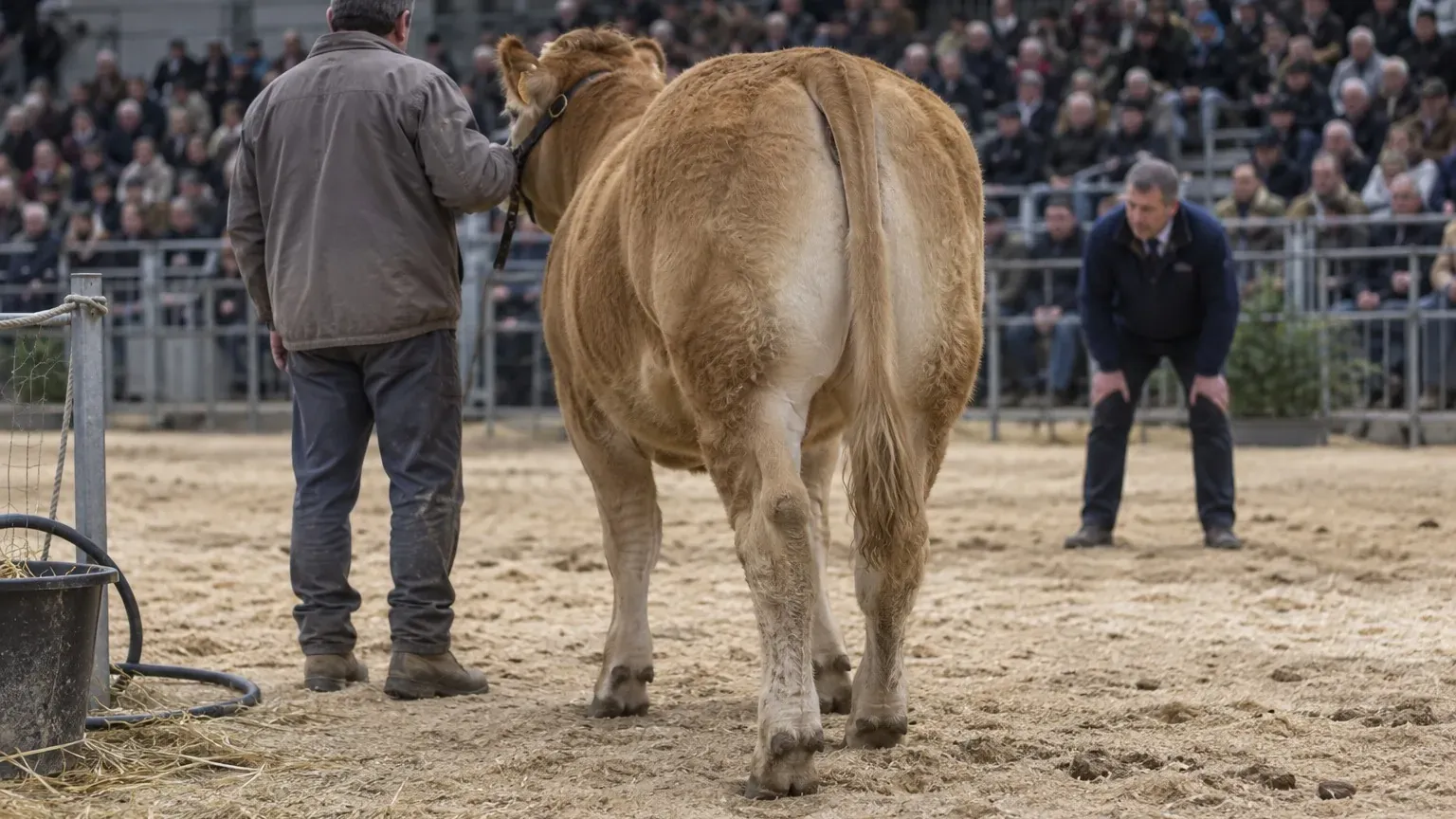 Concours national limousine à Cournon : pourquoi le bassin fait la gagnante, et ce que le juge Marc Marty retient