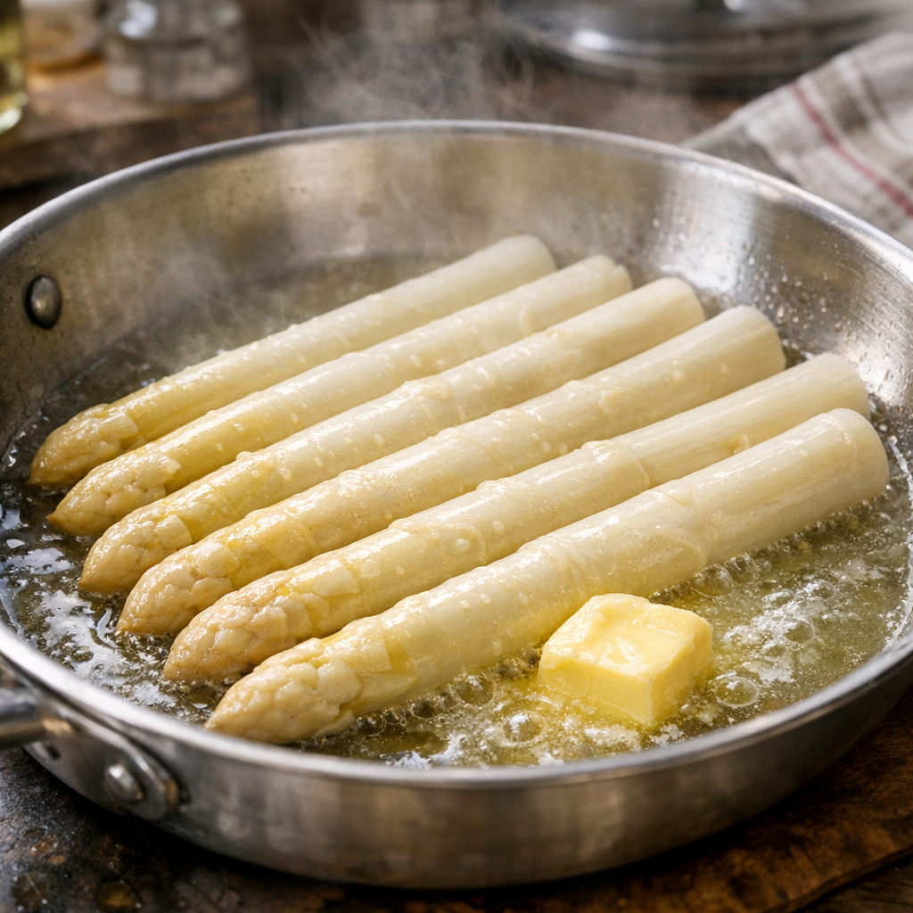 Comment réussir la Cuisson des Asperges blanches sans les casser