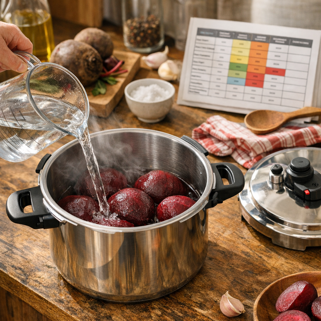 Temps de cuisson, fond d'eau, marmite ou cocotte : le tableau qui évite les confusions