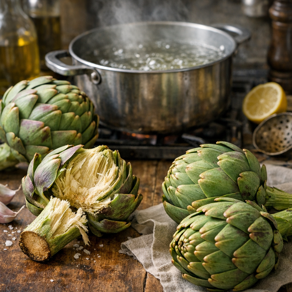 Comment réussir la Cuisson des artichauts sans les rater