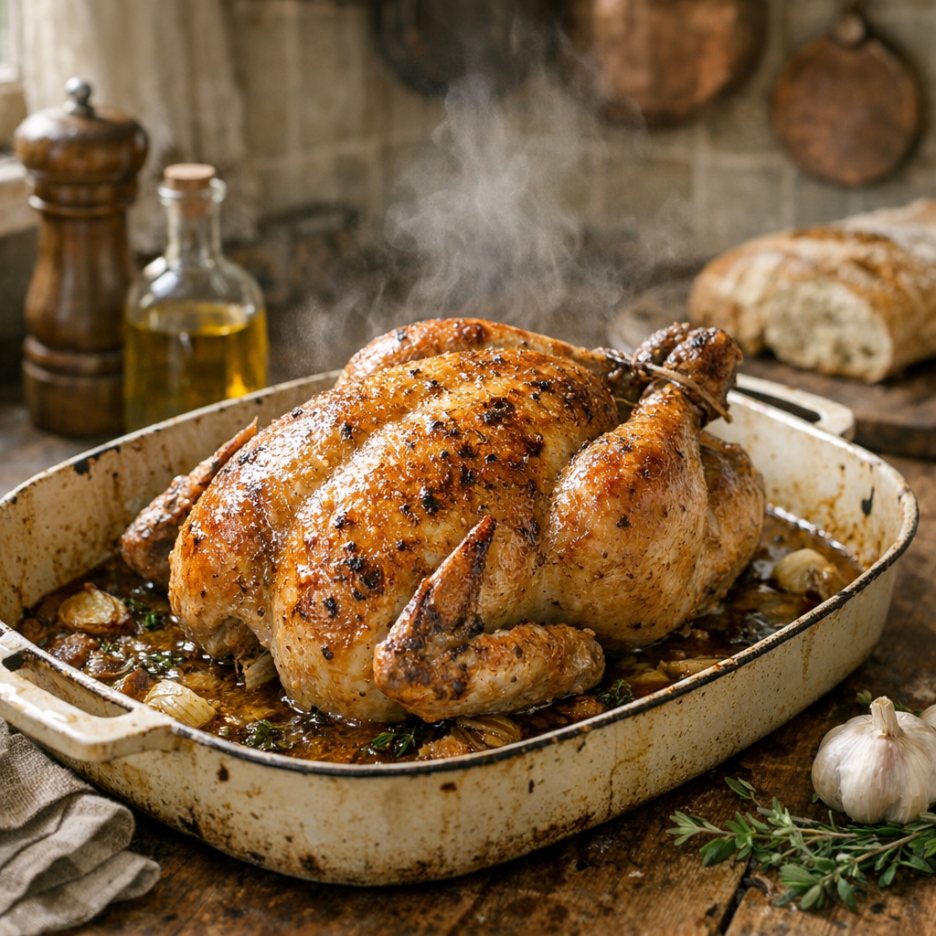 Comment réussir la Cuisson du Poulet au four sans le sécher