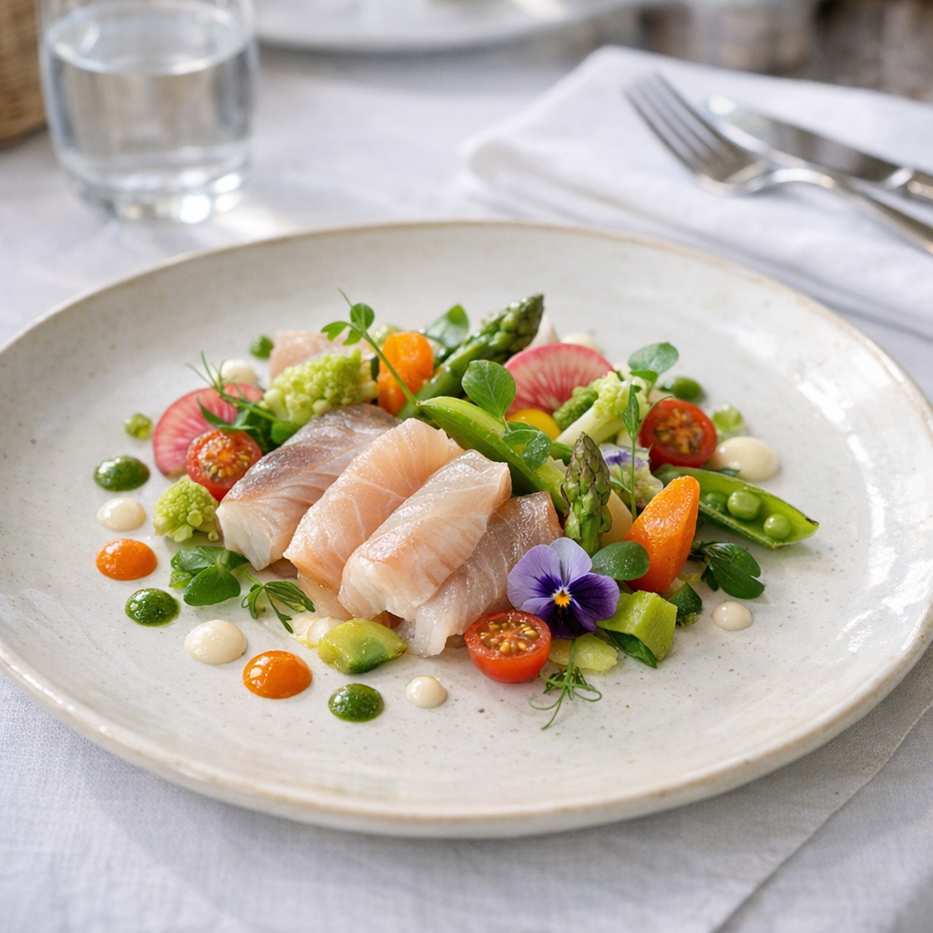 Comment réussir le dressage d’une assiette d’entrée froide