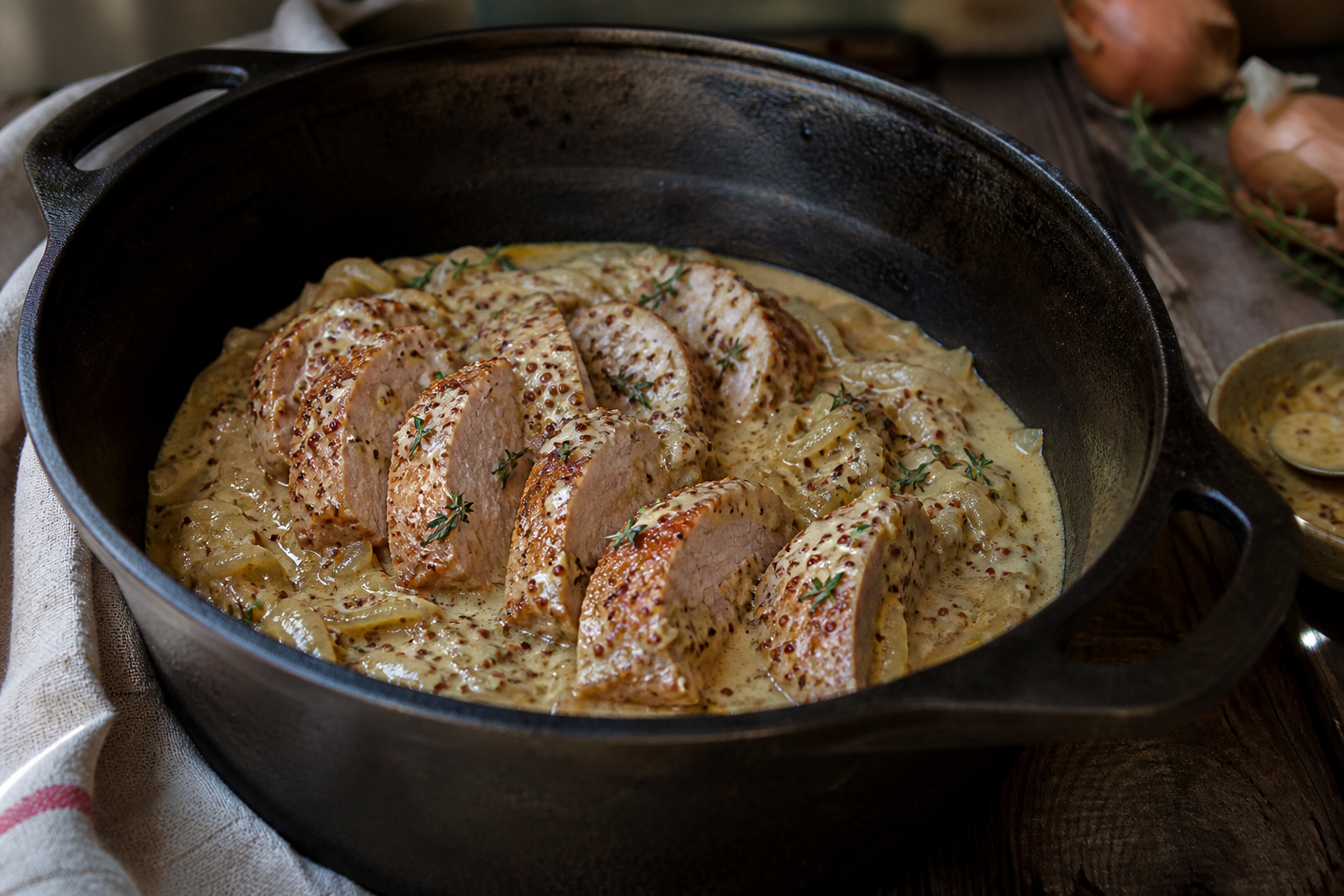 Le filet mignon à la cocotte garde tout son moelleux