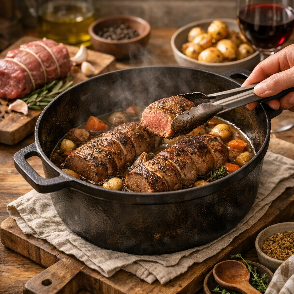 Comment faire un filet mignon parfait à la cocotte