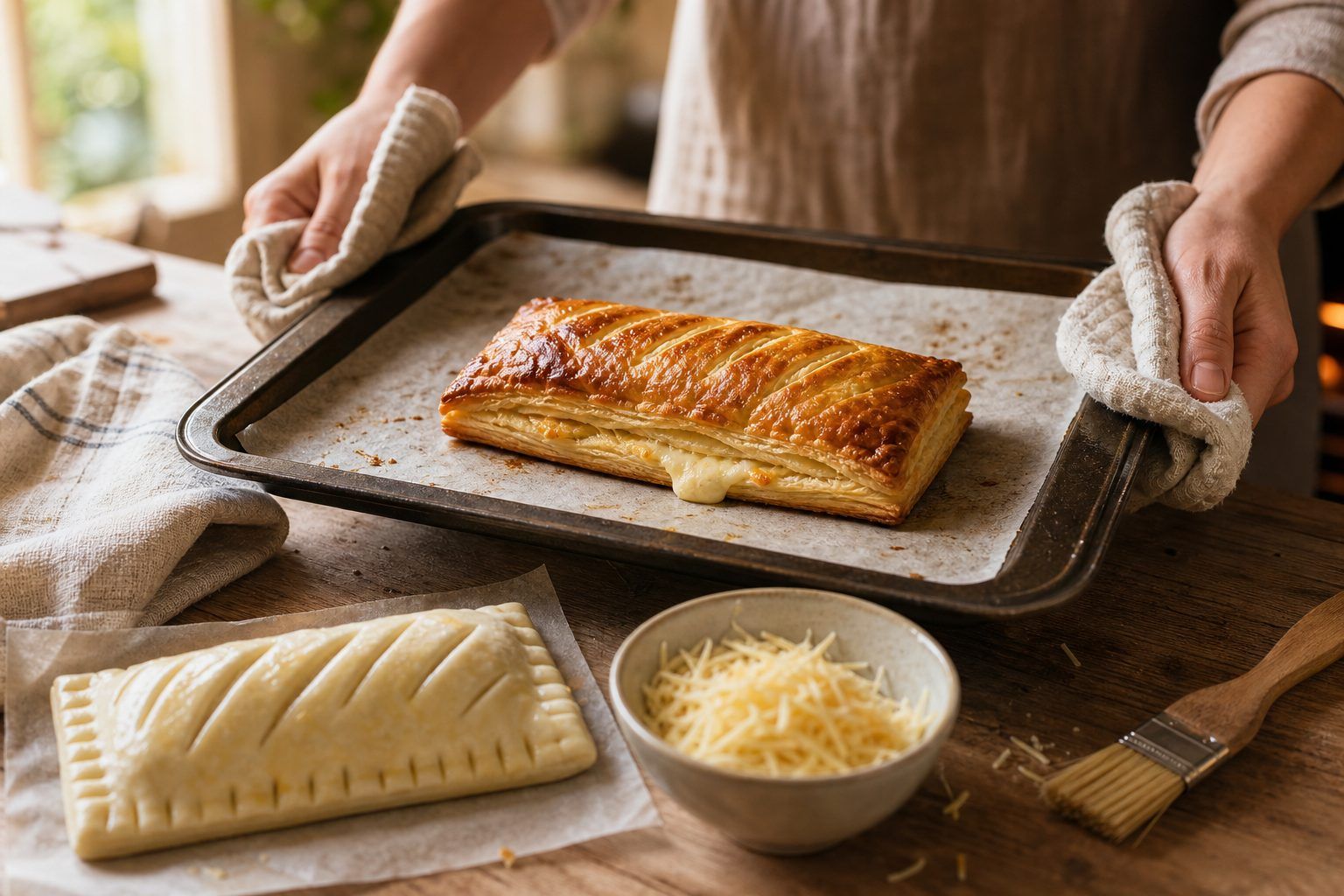 Préparation : comment faire cuire un friand au fromage ?