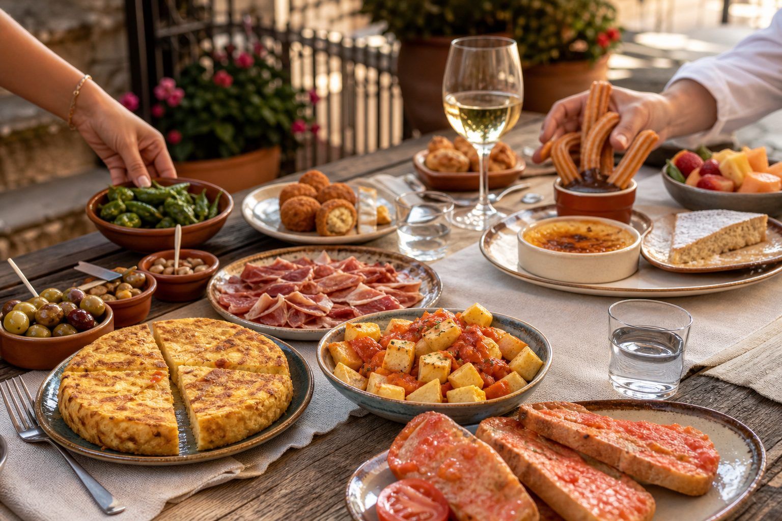 Des plats de partage aux douceurs : choisir les spécialités selon le moment