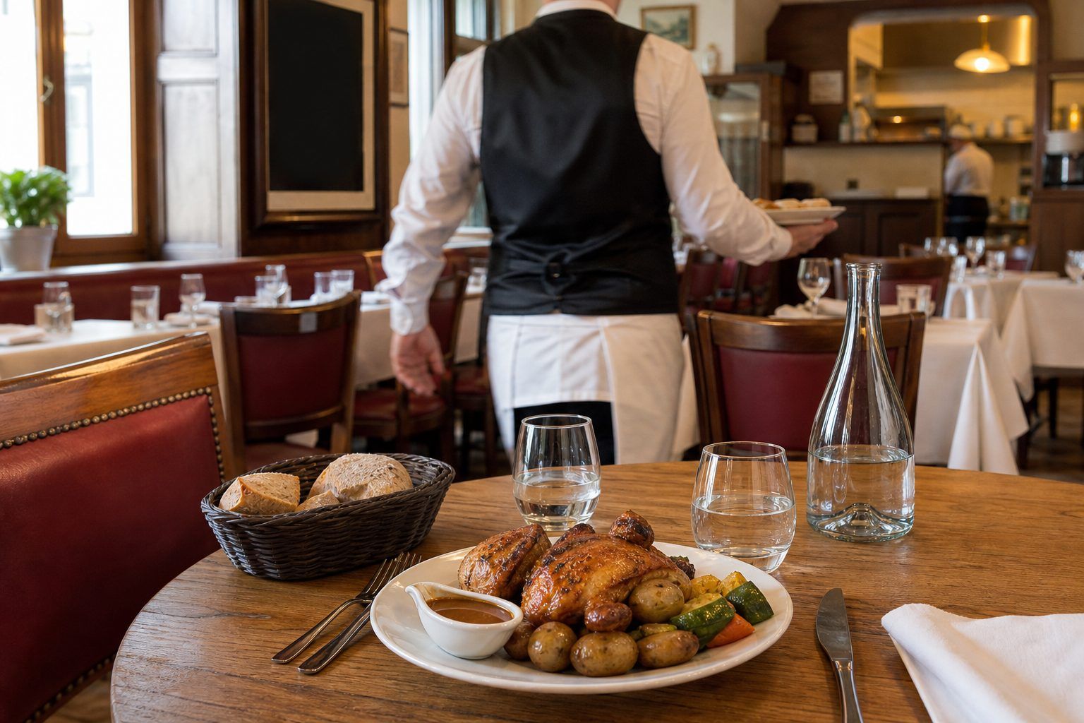 Une cuisine traditionnelle de brasserie, pas un bouchon déguisé