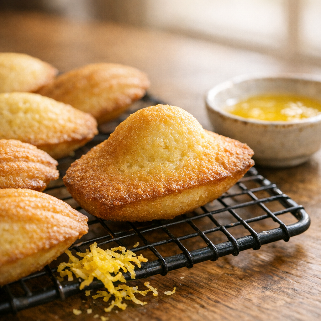 J’ai refait la recette des Madeleines de Cyril Lignac
