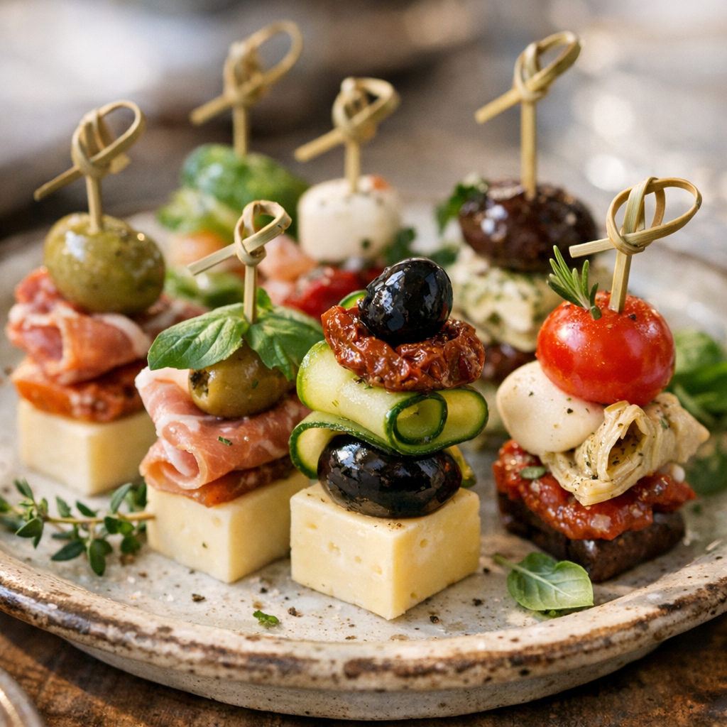 Réussir des Mini Brochettes apéritives sans cuisson qui tiennent
