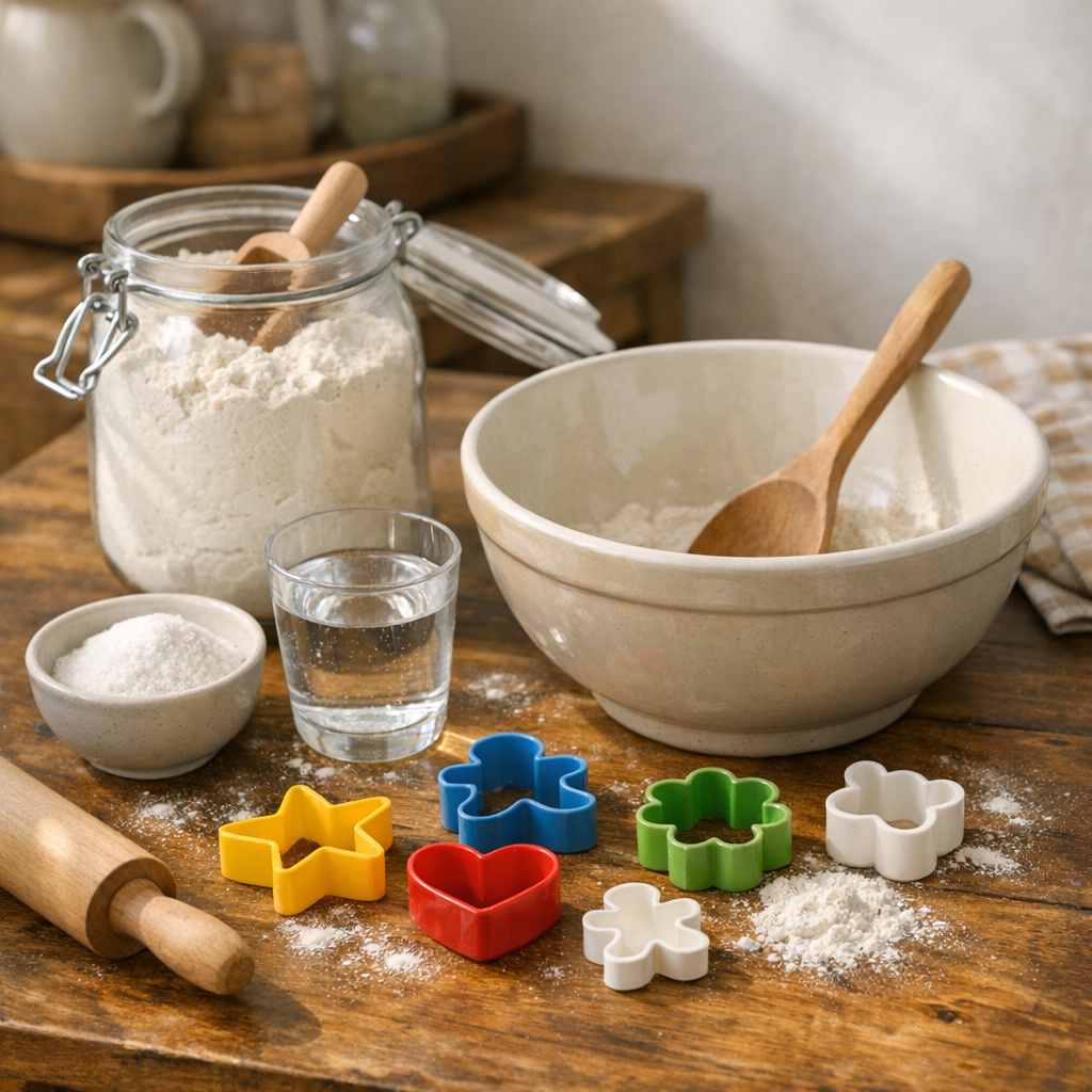 La Pâte à sel recette maison : simple, souple et fiable