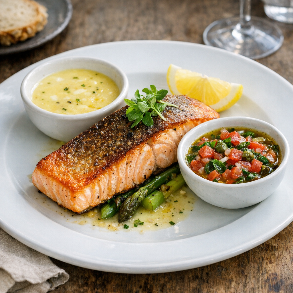 Quelle Sauce choisir pour sublimer un Saumon sans l’alourdir ?