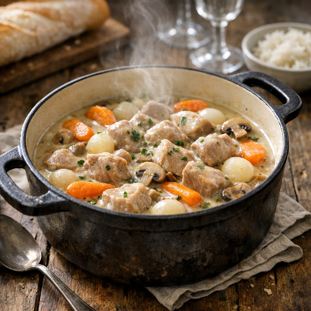 Comment je réussis la blanquette de veau au vin blanc