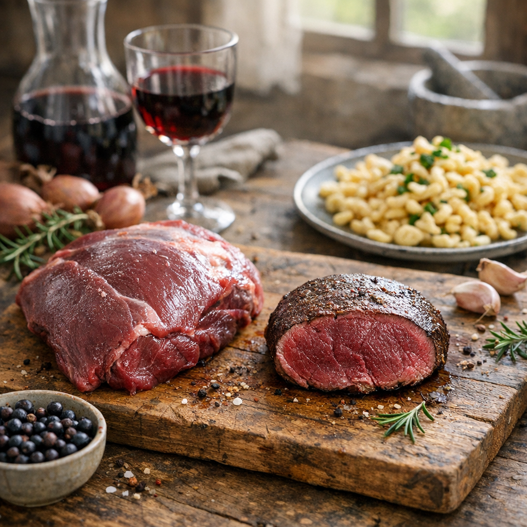 Pour réussir une Recette de Chevreuil, choisissez d’abord le morceau