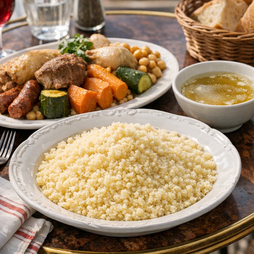 Je vous montre une Recette facile de Couscous qui rassure