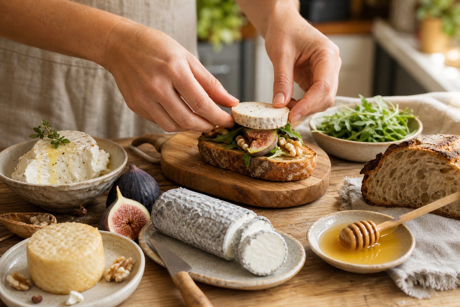 Chèvre frais, bûche affinée ou crottin : les bons gestes et les meilleures idées