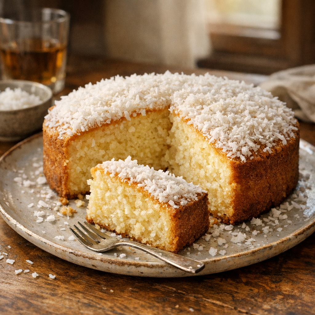 Comment réussir un Gâteau à la noix de coco bien Moelleux