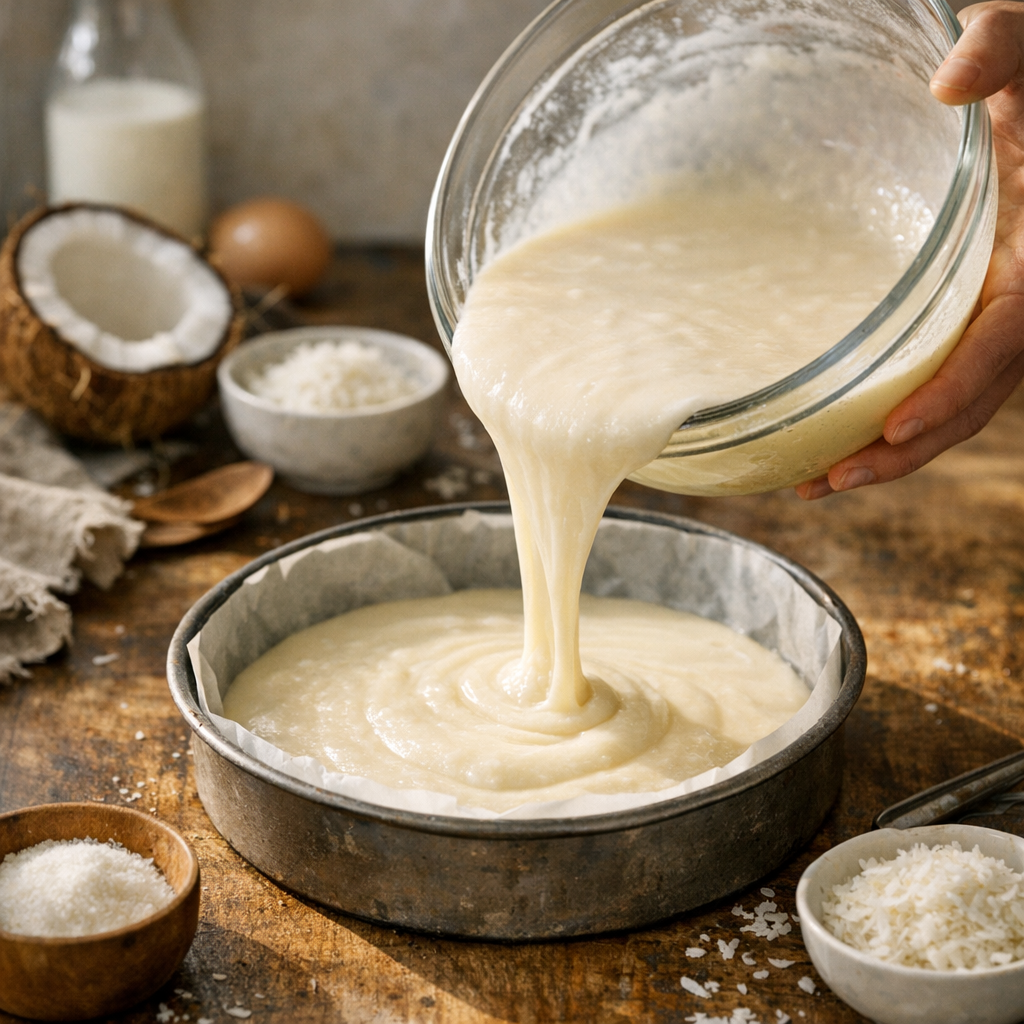 Préparation : quand une pâte coco très fluide est normale, et même recherchée