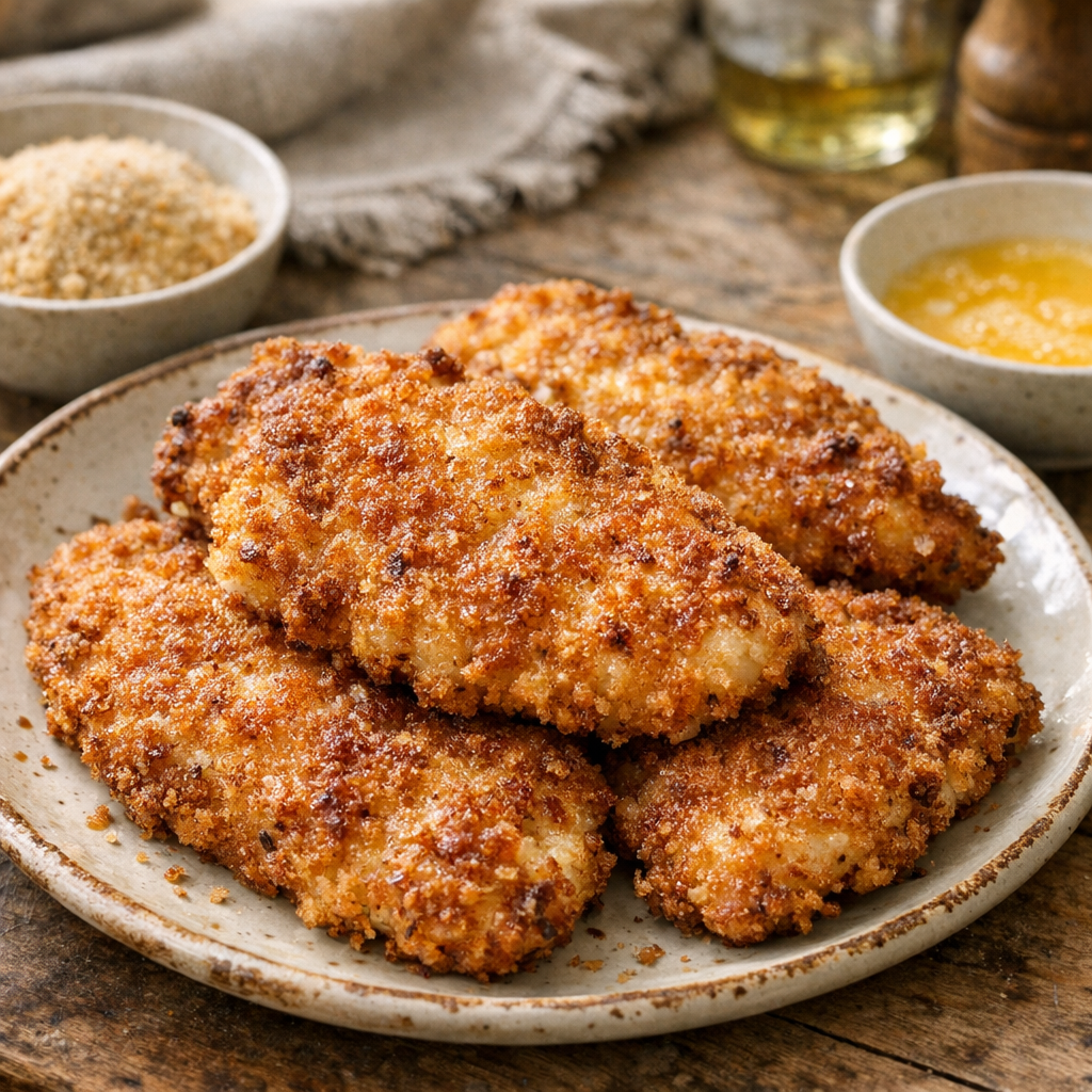 Réussir une panure de Poulet bien croustillante à la maison