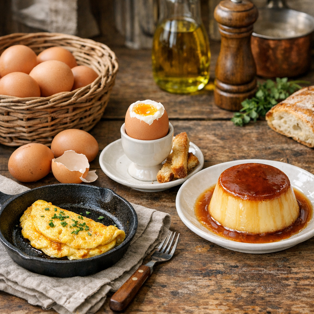 Comment choisir la bonne Recette pour écouler des œufs Entiers