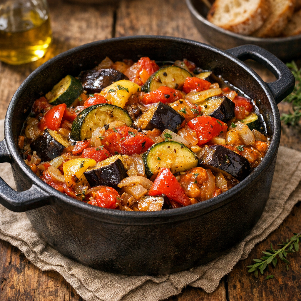 Comment je réussis une ratatouille provençale fondante