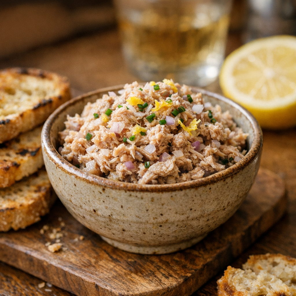La Recette rillette de thon donne une texture juste et facile