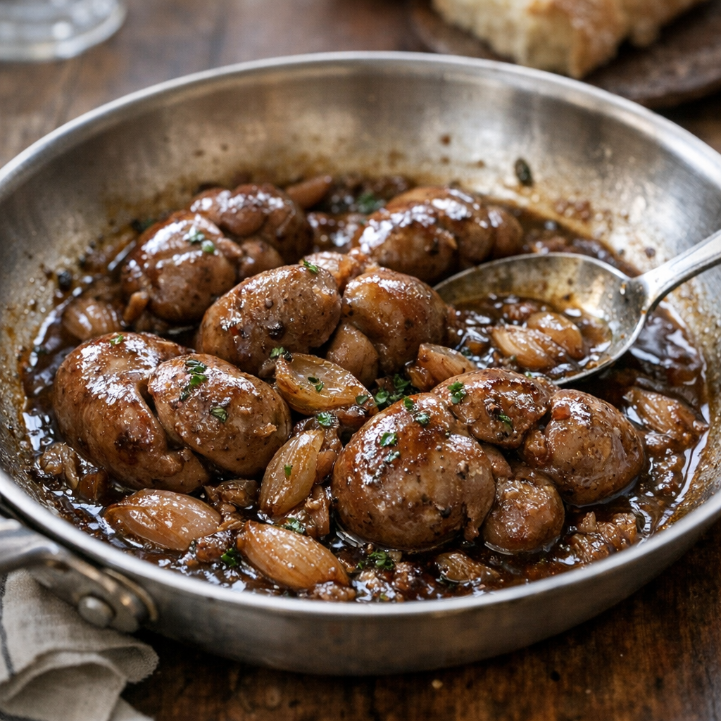 Réussir une Recette de Rognons de veau sans odeur ni surcuisson