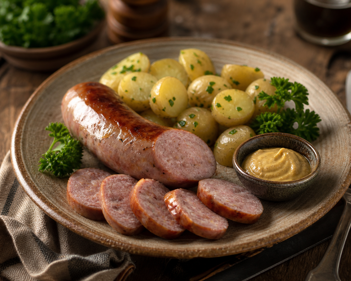 La recette du Saucisson de Lyon se joue à feu doux
