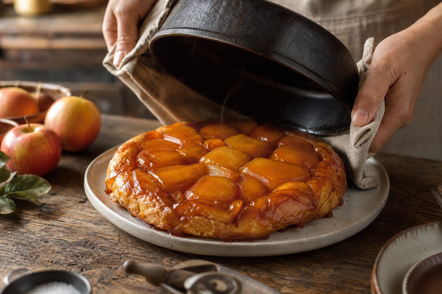 La cuisson renversée, pas à pas, sans brûler le caramel