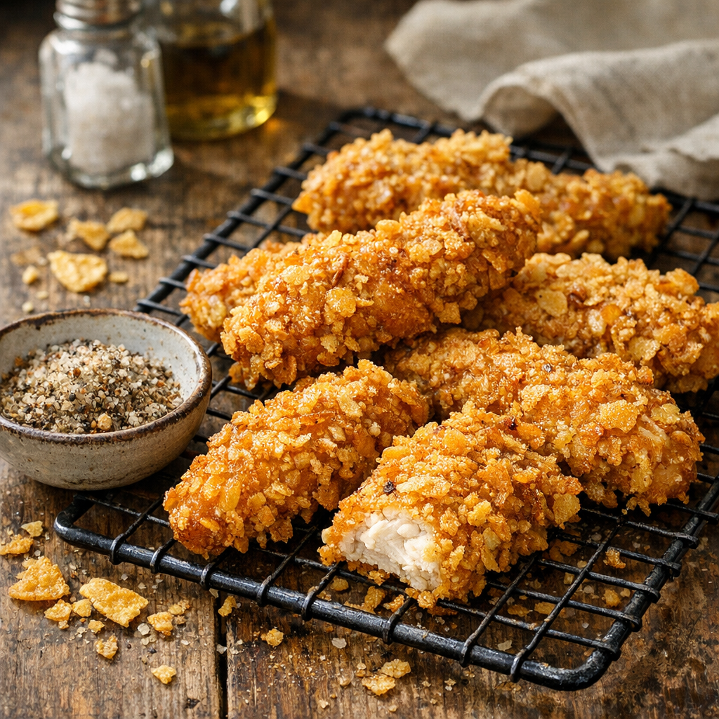 La Recette des Tenders maison Ultra Crispy en 6 étapes