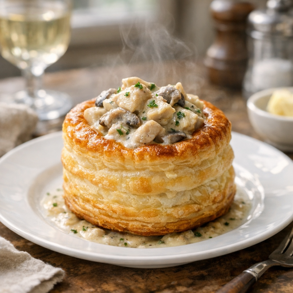 Je vous livre ma Recette du Vol-au-vent traditionnel