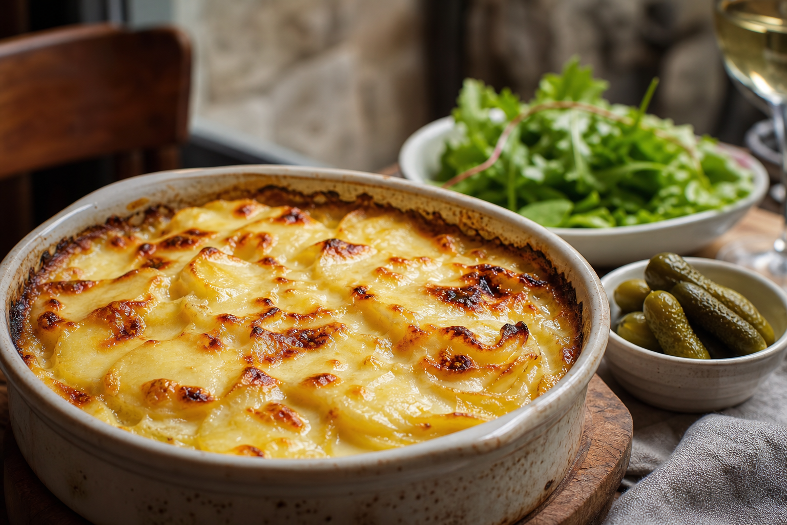 Les recettes au fromage à raclette réveillent les restes