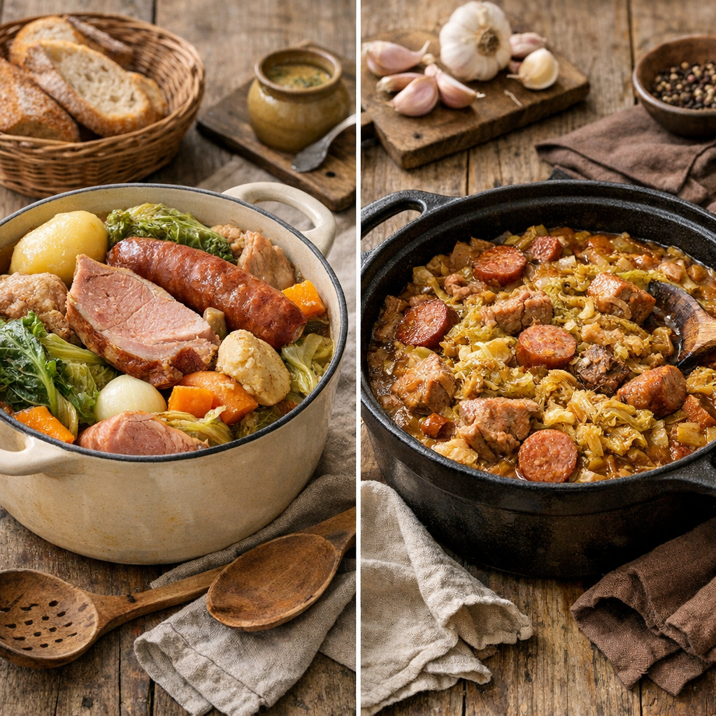 Comment reconnaître, dans une recette, si l’on est encore dans une potée régionale ou déjà dans un ragoût au chou ?