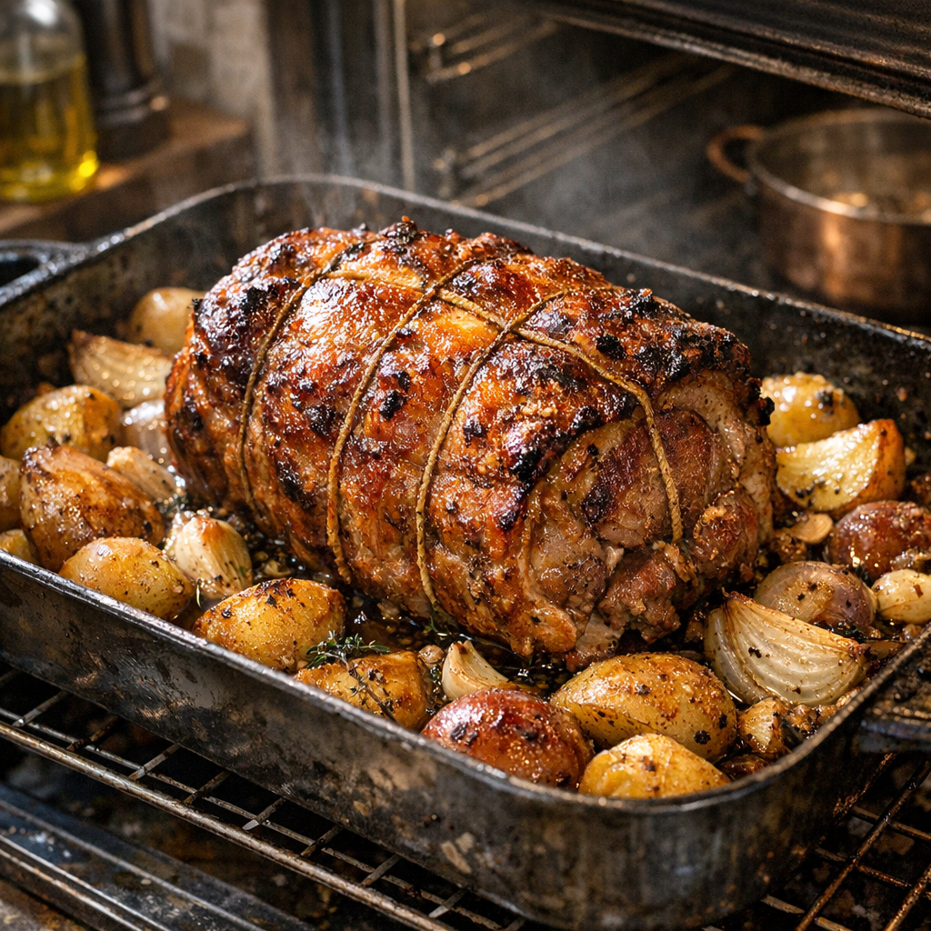 Comment réussir un Rôti de porc au four sans le dessécher