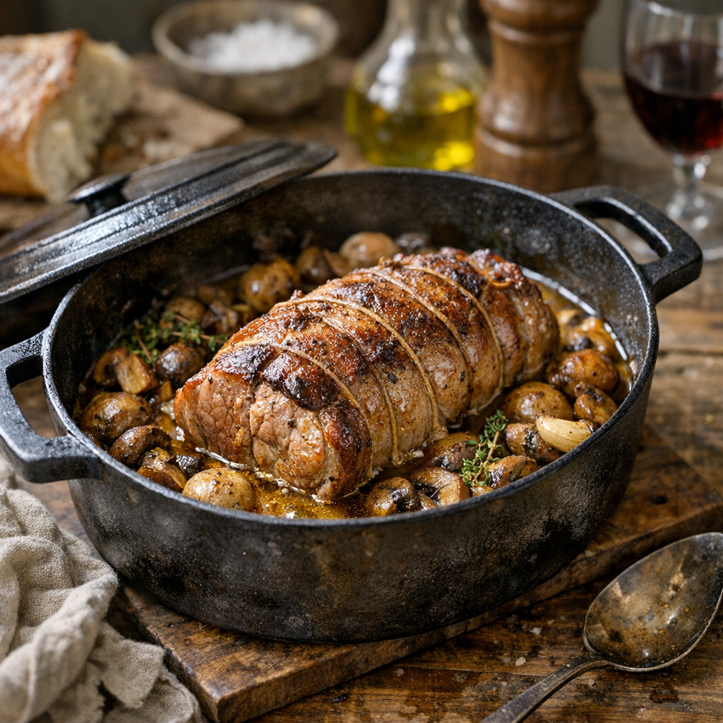 Comment réussir un Rôti de veau à la cocotte sans le sécher