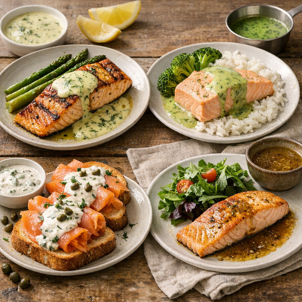 Tableau comparatif : quelle sauce saumon selon la cuisson, le service et le budget