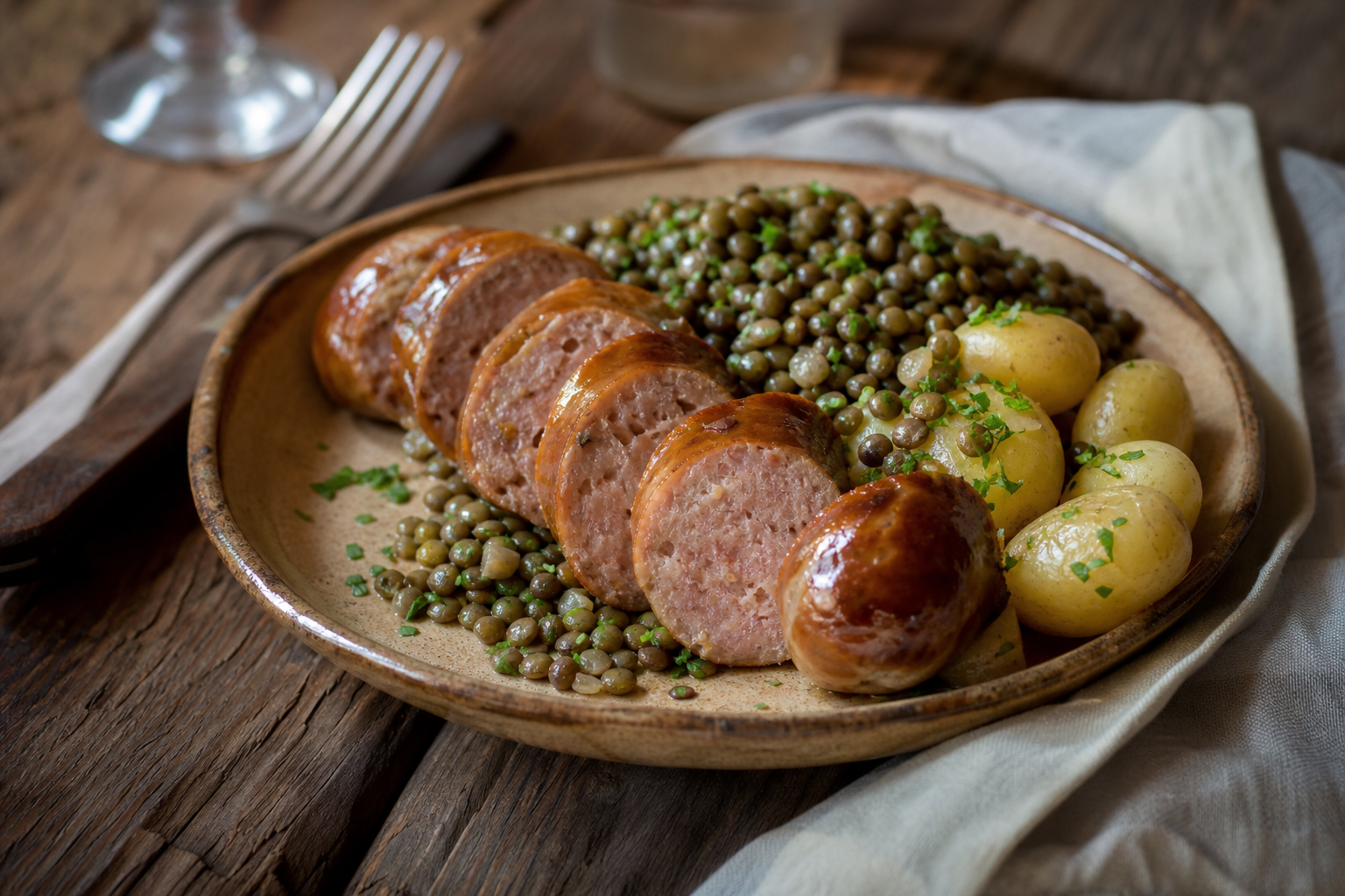 Le saucisson à Cuire se prépare à feu doux, façon lyonnaise