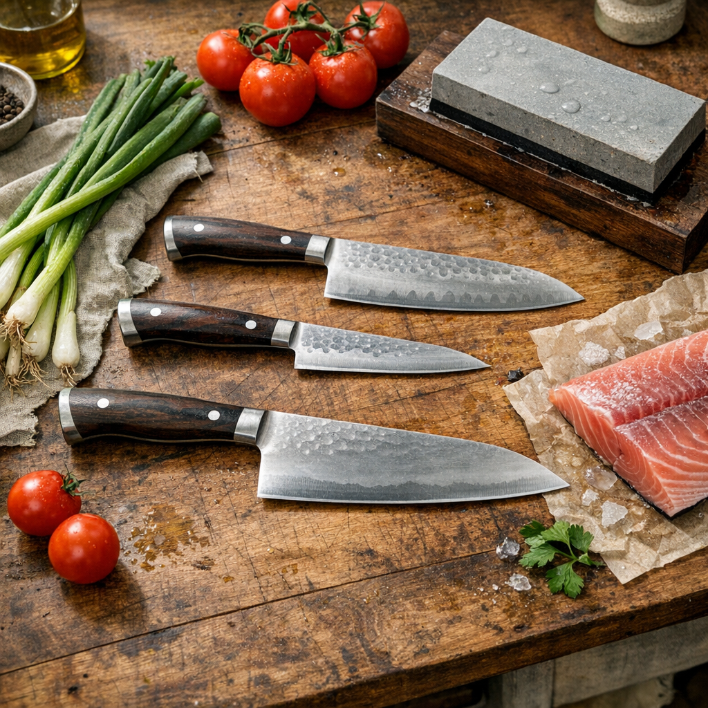 Quel set de couteaux japonais choisir pour bien cuisiner