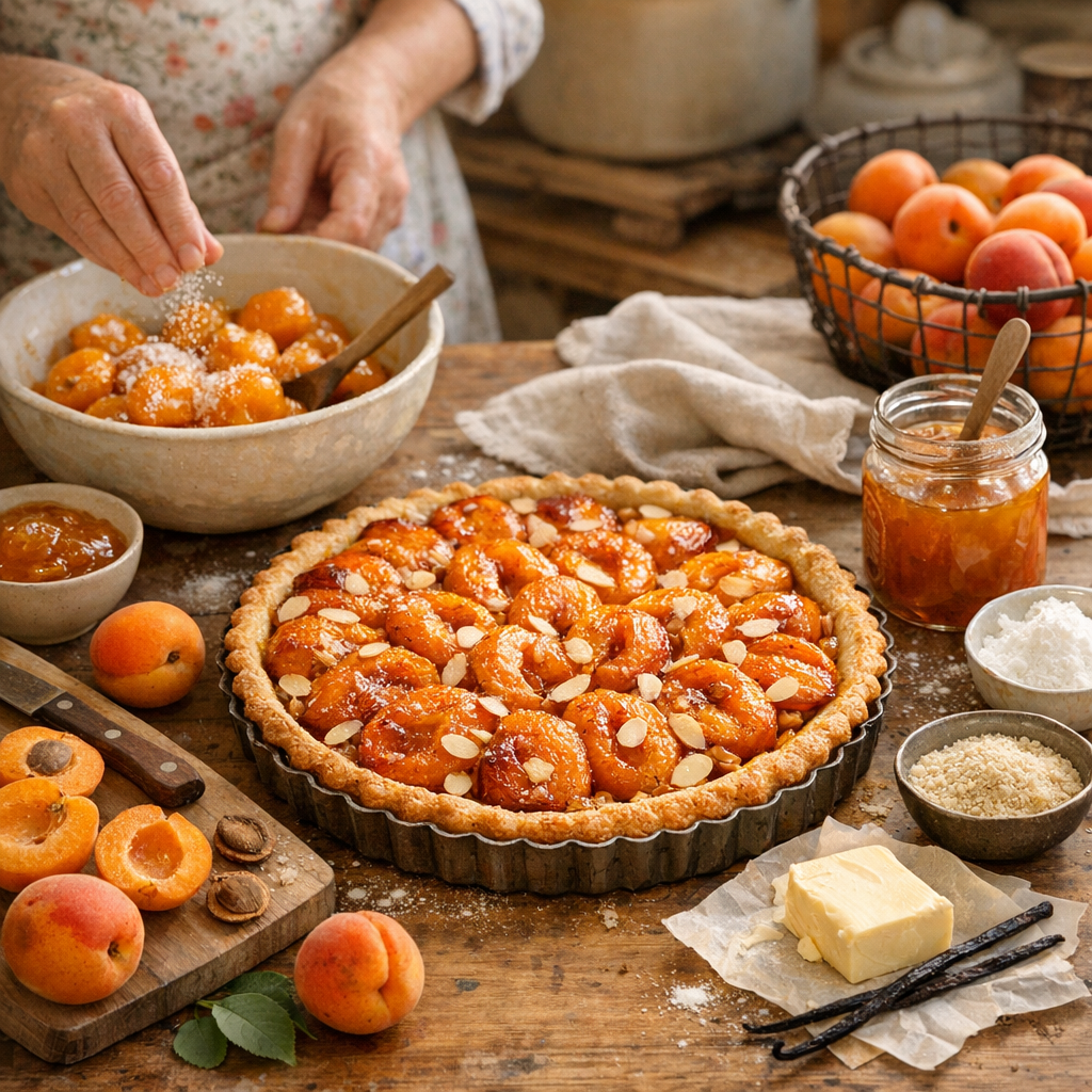 Comment faire une tarte aux abricots pas acide ?