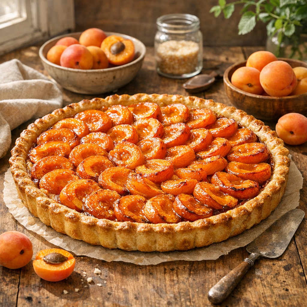 La Tarte aux Abricots de grand-mère se réussit en 6 étapes