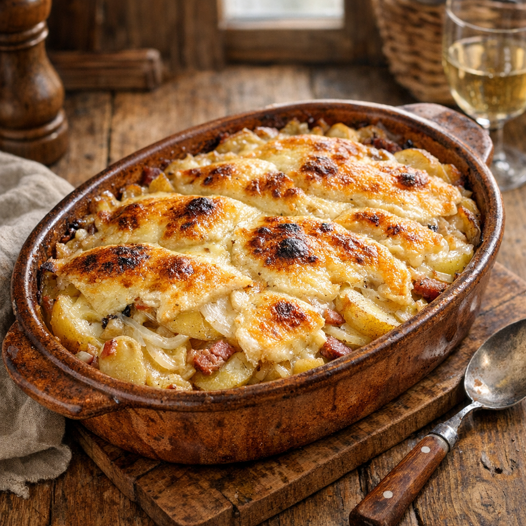 Je vous montre comment réussir une tartiflette traditionnelle