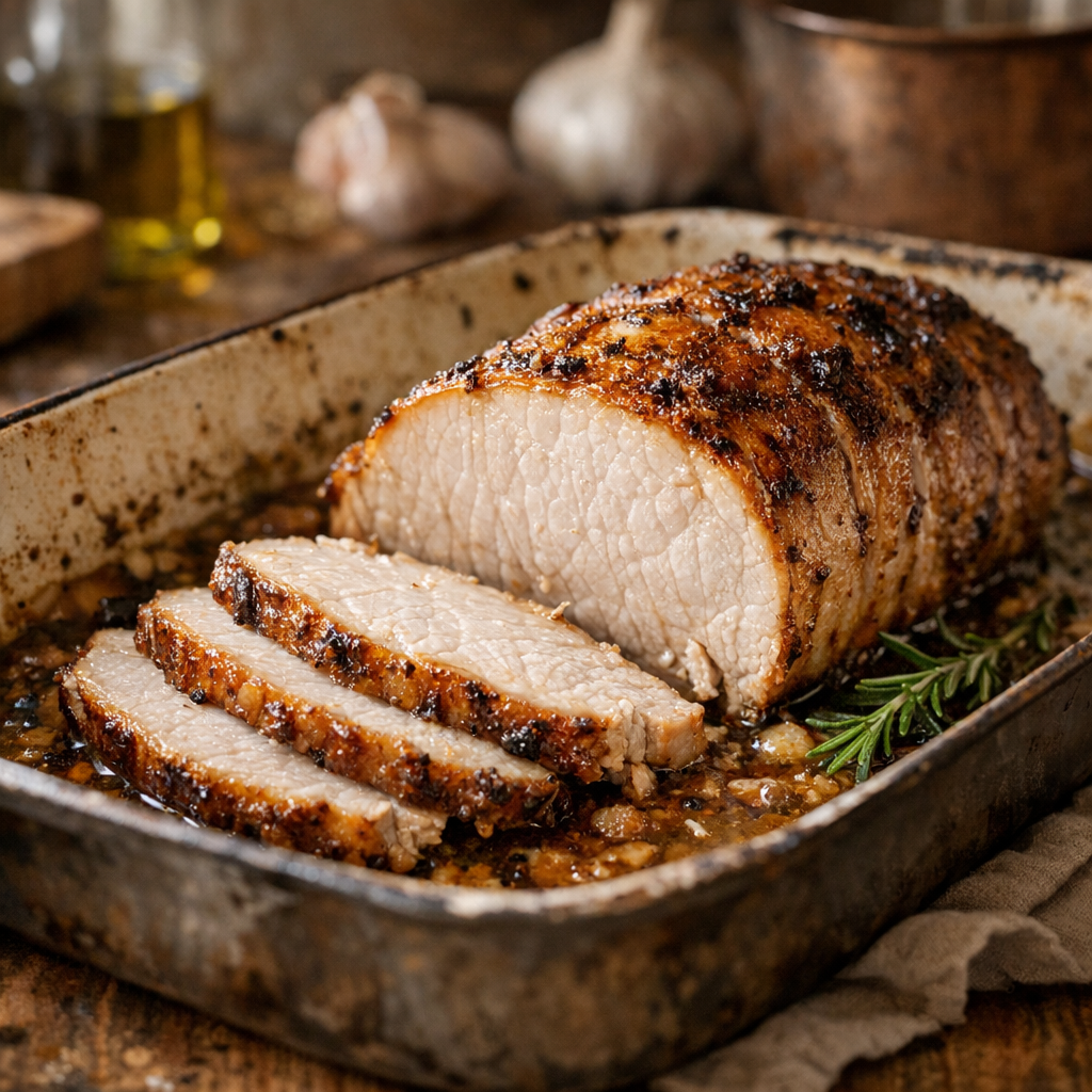 Comment réussir le temps de Cuisson d’un Rôti de porc moelleux