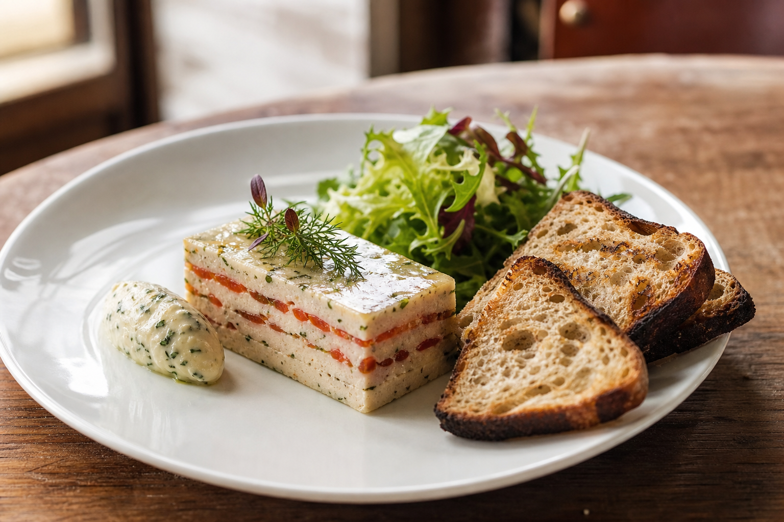 La terrine de lotte à la tomate se prépare en 4 repères